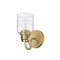 Z-Lite Kinsley 1 Light Wall Sconce, Heirloom Gold And Clear Seeded 340-1S-HG - alternate 4